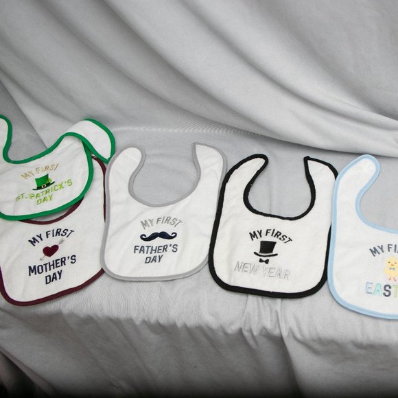 My First  Bibs - Picture 1 of 5